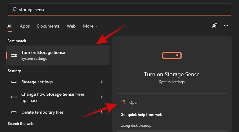 Kako izbrisati začasne datoteke v sistemu Windows 11