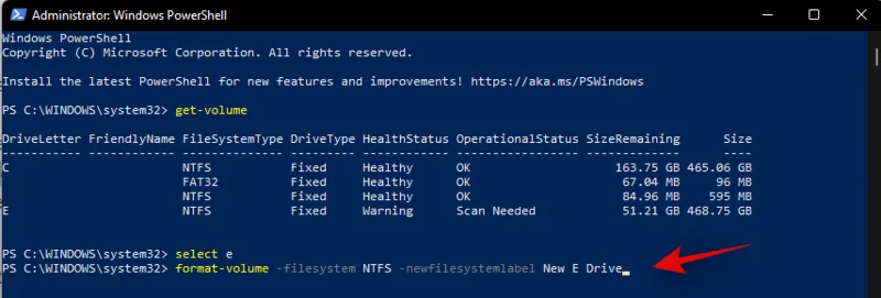 Kako izbrisati trdi disk v sistemu Windows 11