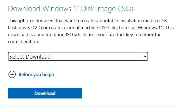 Kako prenesti in namestiti uradni Windows 11 ISO