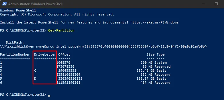 Kako spremeniti črko pogona v sistemu Windows 11