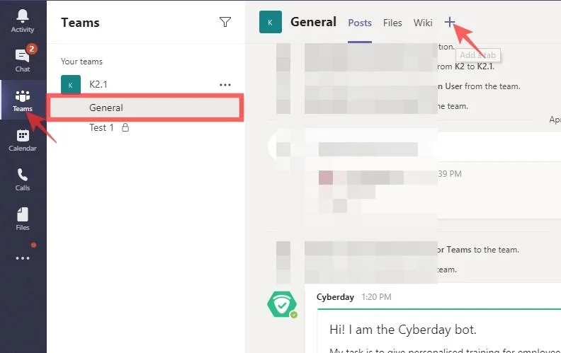 Kaj je kanal v Microsoft Teams?