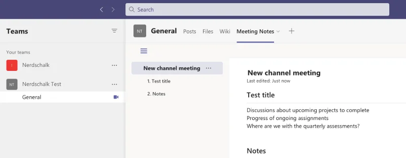 Kako narediti zapiske sestankov v Microsoft Teams