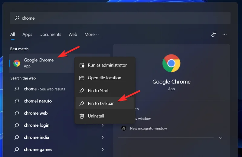 Kako zmanjšati opravilno vrstico v sistemu Windows 11