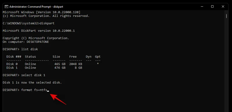 Kako izbrisati trdi disk v sistemu Windows 11