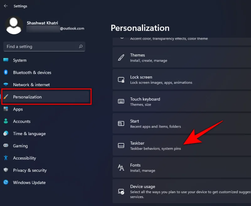 Kako zmanjšati opravilno vrstico v sistemu Windows 11