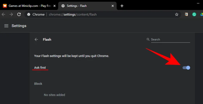Kako odblokirati Adobe Flash Player v sistemu Windows 11