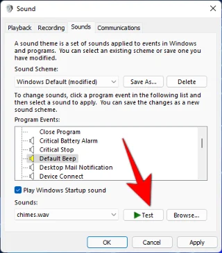 Si të çaktivizoni tingujt e alarmit të Windows 11