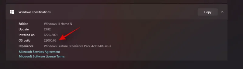 Kako preveriti različico sistema Windows 11