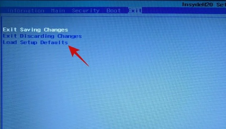Kako ponastaviti BIOS v sistemu Windows 11