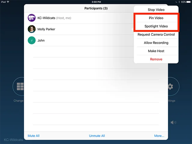 Kaj pomeni Pin Video on Zoom?  Ali vedo, če pripnete videoposnetek?