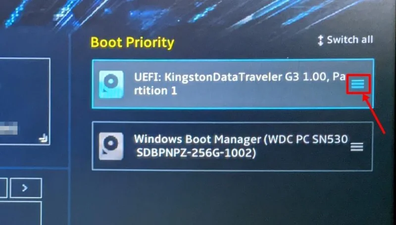 Kako namestiti Windows 11 iz USB-ja