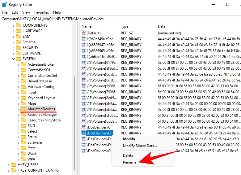 Kako spremeniti črko pogona v sistemu Windows 11