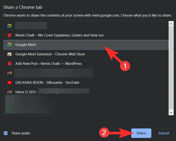 Πώς να μοιραστείτε την οθόνη στο Google Meet