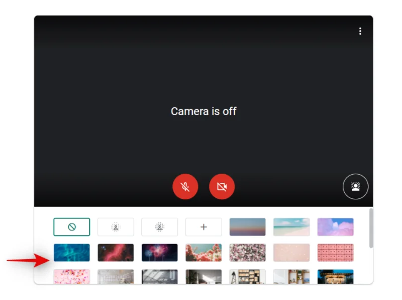 Kako spremeniti ozadje v Googlu Meet