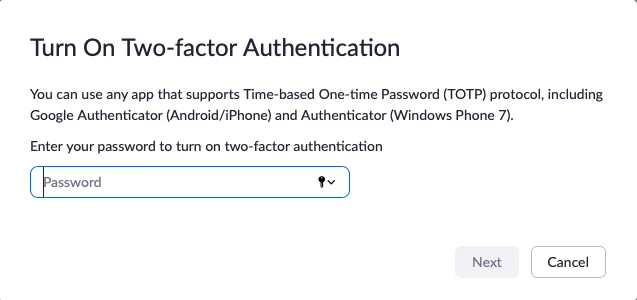 Zoom 2FA: Hur man aktiverar, ställer in och använder tvåfaktorsautentisering