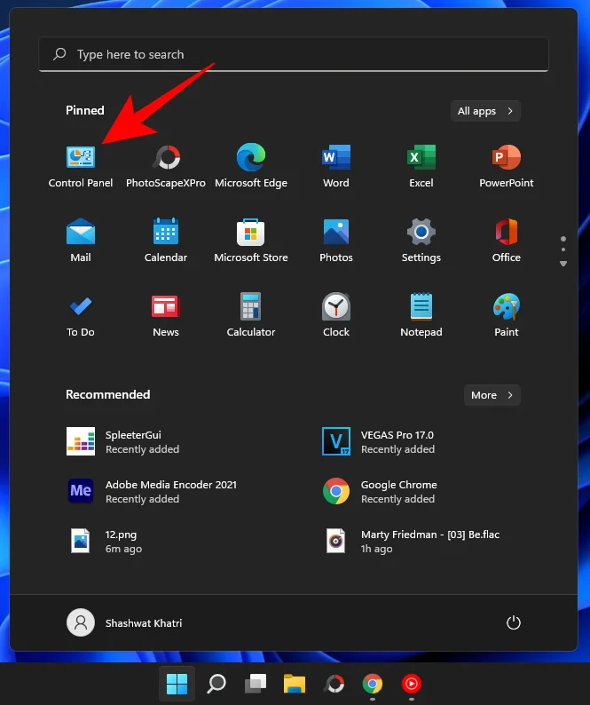 Jak otevřít ovládací panel v systému Windows 11