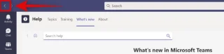 Jak se vrátit zpět a vpřed v Microsoft Teams pomocí nabídky Historie