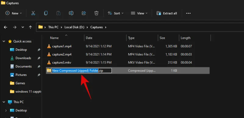 Как да архивирате един или няколко файла в Windows 11
