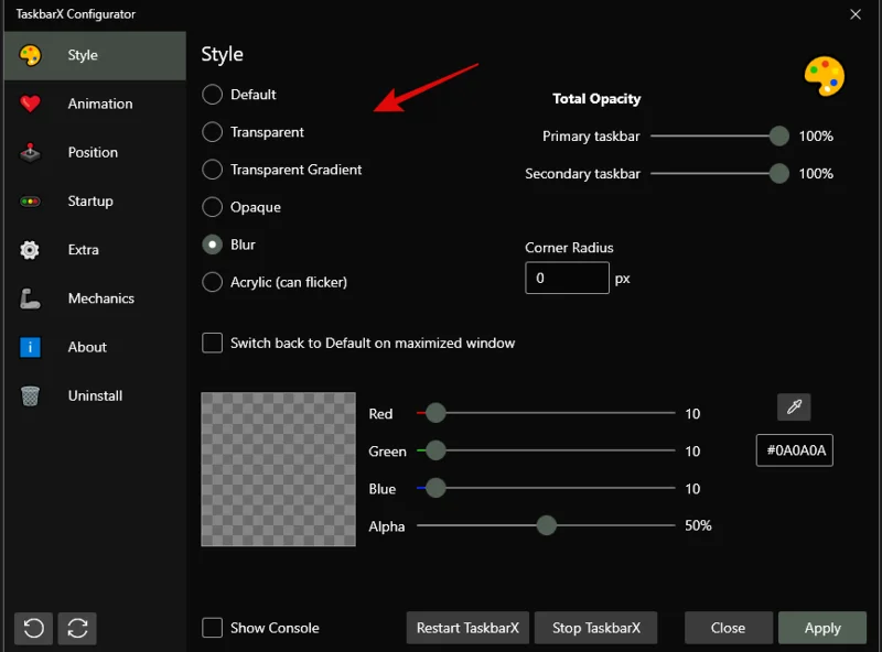Jak změnit barvu hlavního panelu v systému Windows 11