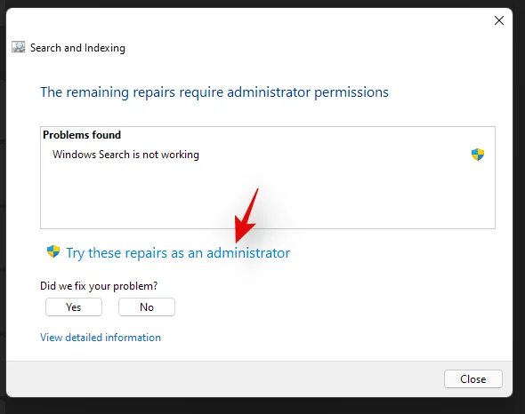 Kako popraviti visoko porabo CPE-ja ali diska pri iskanju Windows v sistemu Windows 11