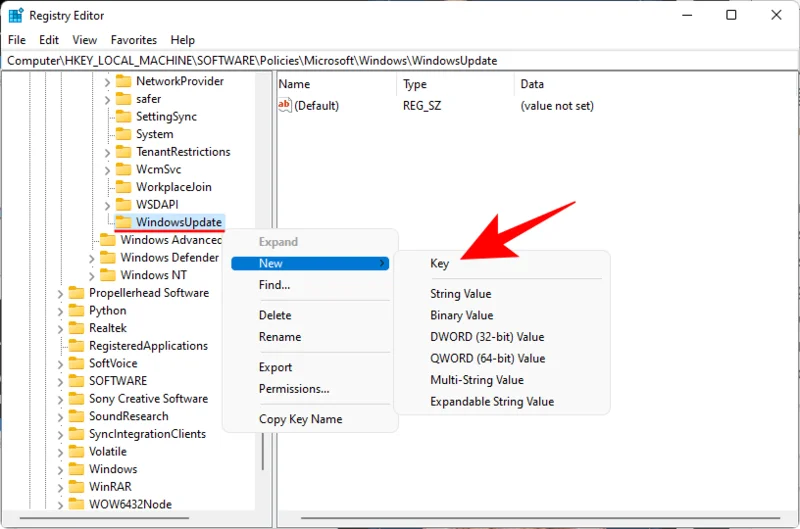 Kako onemogočiti posodobitve v sistemu Windows 11