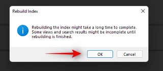 Kako popraviti visoko porabo CPE-ja ali diska pri iskanju Windows v sistemu Windows 11