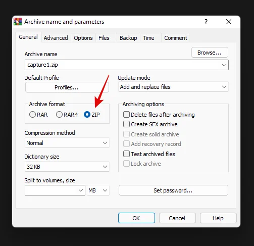 Как да архивирате един или няколко файла в Windows 11