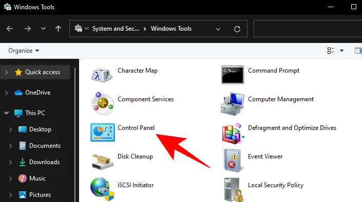 Jak otevřít ovládací panel v systému Windows 11