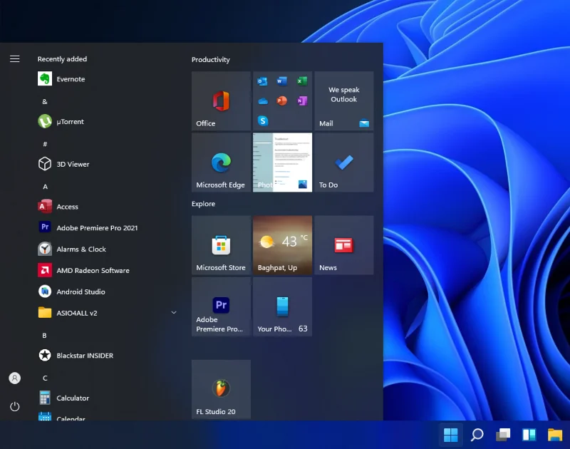 Windows 11: Kako vrniti meni Start Windows 10