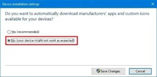 Како онемогућити аутоматску инсталацију драјвера на Windows 10