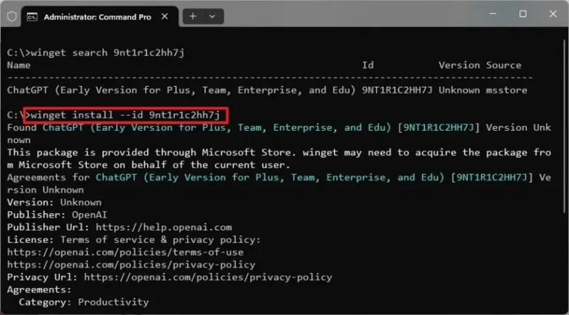 Як встановити додаток ChatGPT на Windows 11, 10