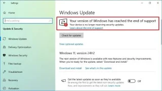 Microsoft підтверджує помилку завершення підтримки Windows 10 для ПК ESU