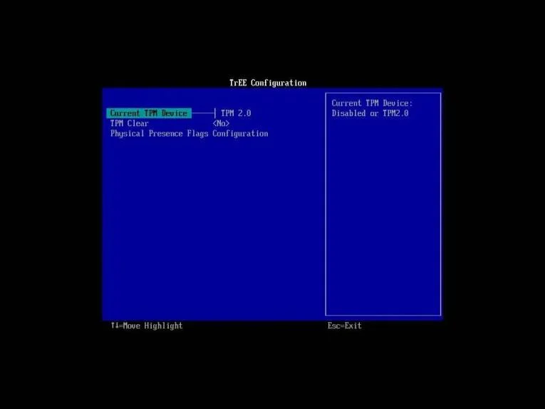 Kaip įjungti TPM 2.0 AMD ir Intel pagrindinių plokščių BIOS sistemoje „Windows 11“