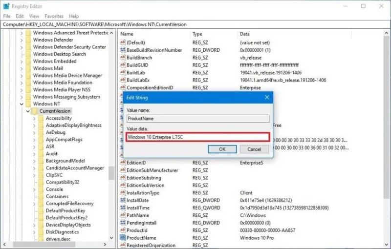 Kaip atnaujinti „Windows 10“ į LTSC neprarandant duomenų
