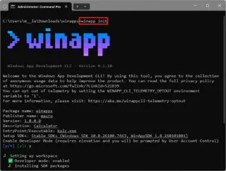 Kaip greičiau įdiegti „Winapp Tool“ kūrimo programą sistemoje „Windows 11“