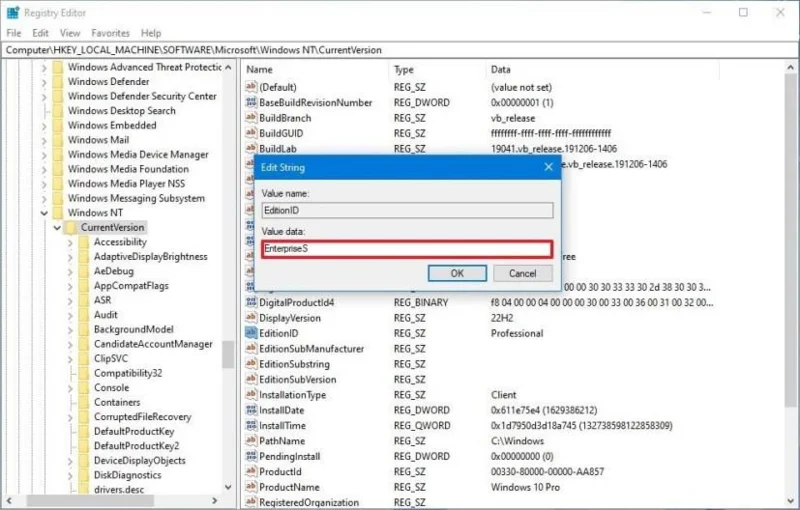 Kaip atnaujinti „Windows 10“ į LTSC neprarandant duomenų