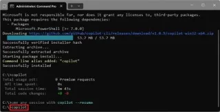 Kaip įdiegti „Copilot CLI“ sistemoje „Windows 11“