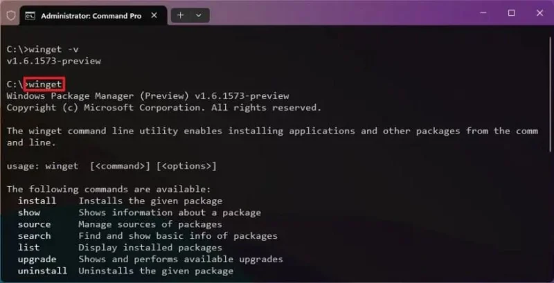 Як встановити winget на Windows 11, 10