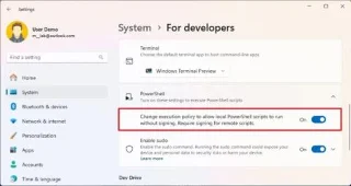 Kā mainīt izpildes politiku, lai palaistu skriptus pakalpojumā PowerShell