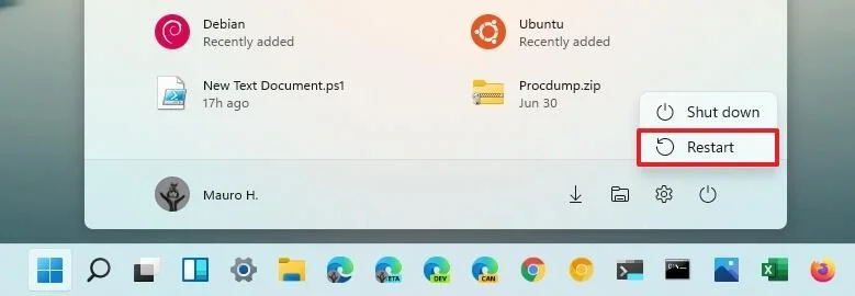 Kaip pasiekti išplėstinį paleidimą (WinRE) sistemoje „Windows 11“