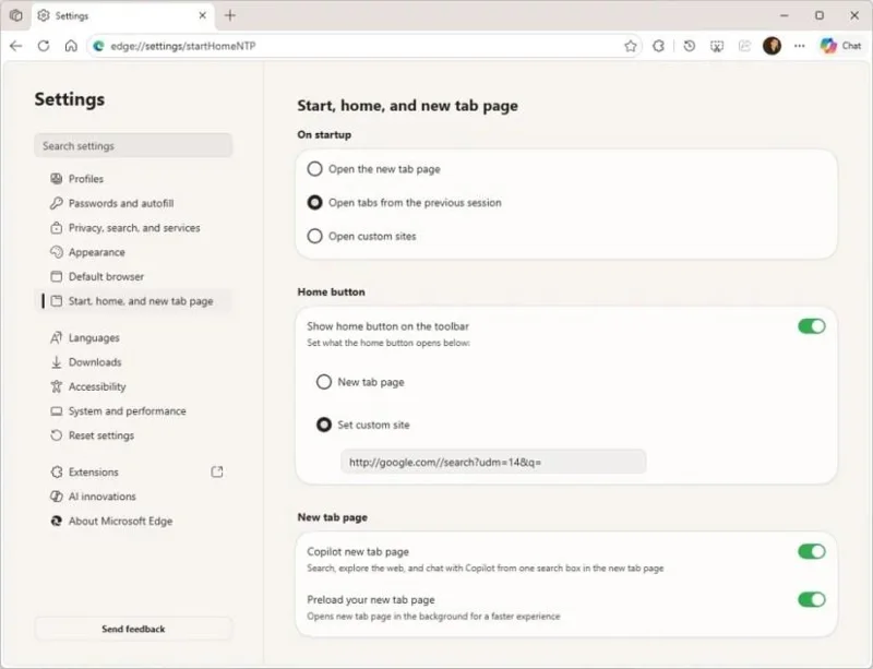Microsoft Edge отримав значний редизайн інтерфейсу, натхненний Copilot, у Windows 11