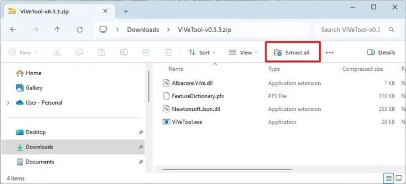 Kaip rodyti akumuliatoriaus procentą užduočių juostoje sistemoje „Windows 11“