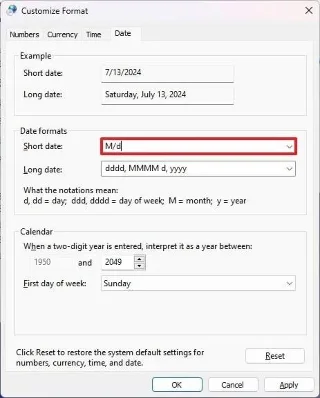 Kaip užduočių juostoje „Windows 11“ sistemoje rodyti trumpesnį laiką ir datą