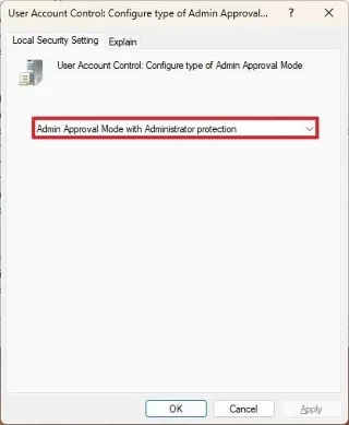 Kaip įjungti administratoriaus apsaugą sistemoje „Windows 11“