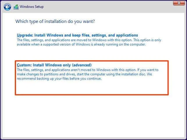 Atlikite švarų „Windows 11 23H2“ diegimą