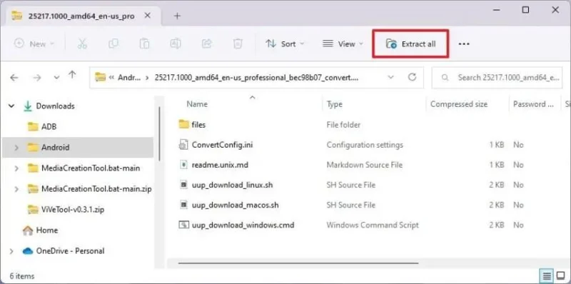 Atsisiųskite „Windows 11“ ISO (versijos 26300.8142, 26220.8138, 28020.1797) naudodami UUP Dump
