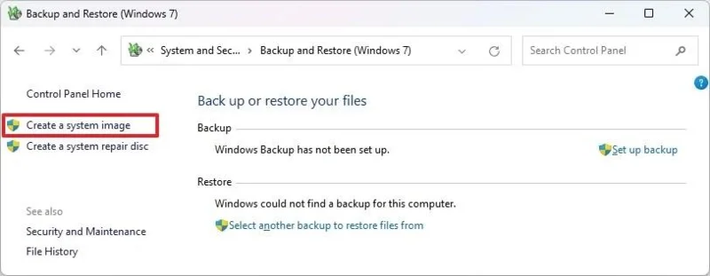 Kaip sukurti pilną atsarginę kopiją tinklo diske sistemoje „Windows 11“, 10