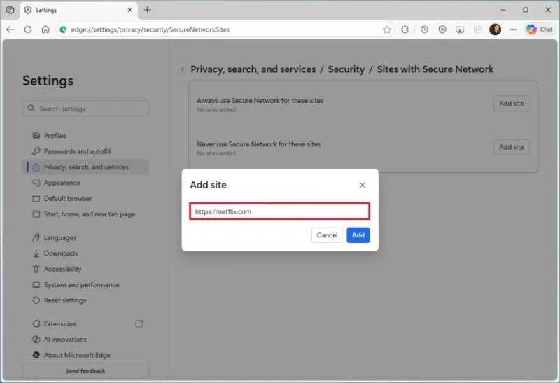 Hur man aktiverar gratis VPN på Microsoft Edge