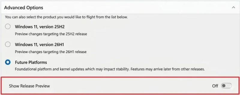 Windows 11 Insider programma mainās: jauni kanāli, funkciju karodziņi un reģistrācijas atjauninājumi