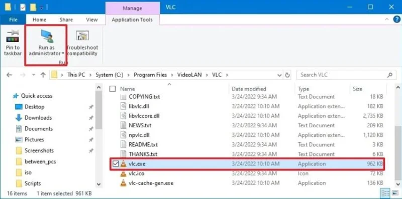 Kaip paleisti bet kurią programą kaip administratorių sistemoje „Windows 11“, 10